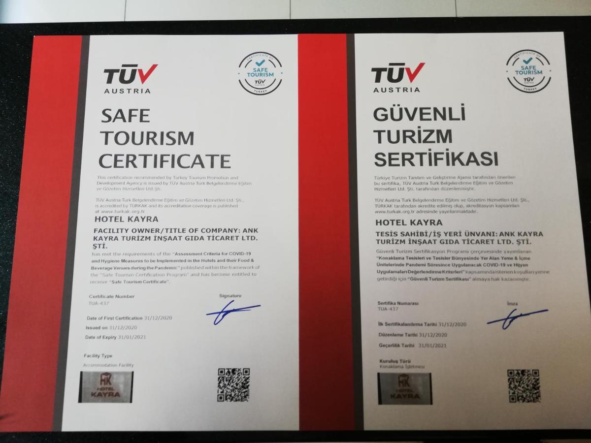 Kayra Hotel Ankara Kültér fotó